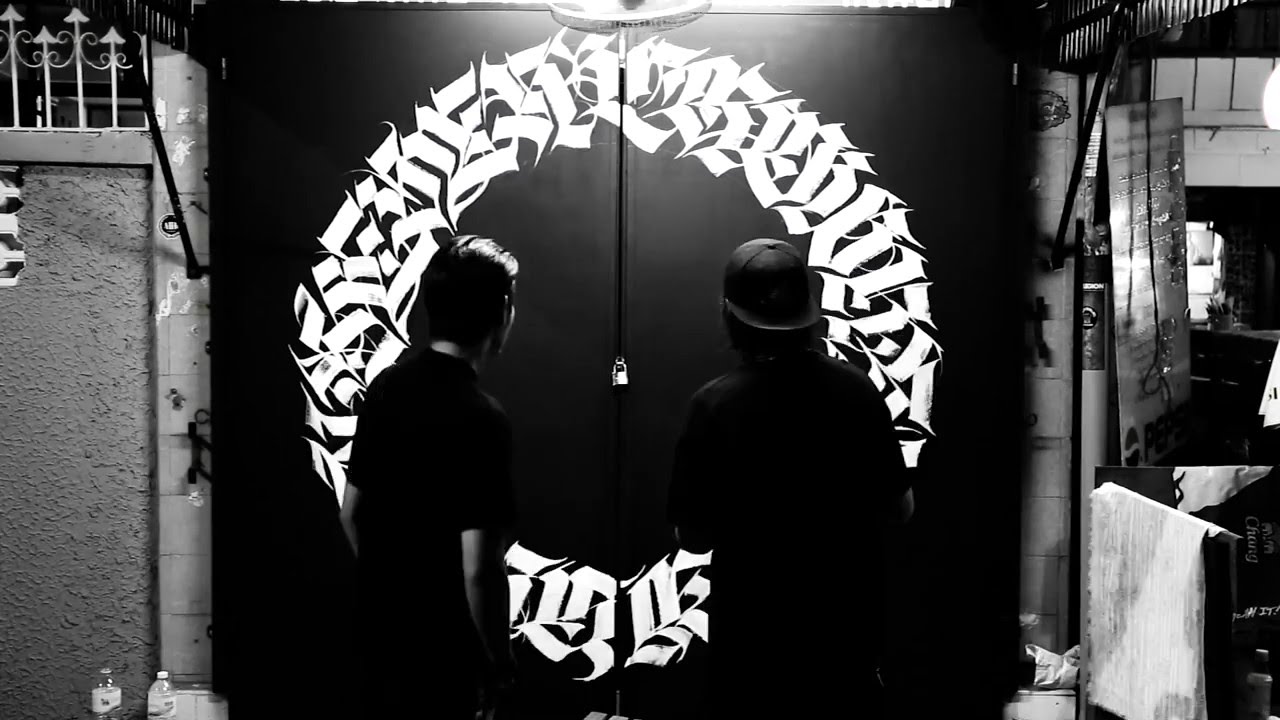 SEVEN CROWNS TATTOO BANGKOK BY FCKNGNS CALLIGRAFFITI