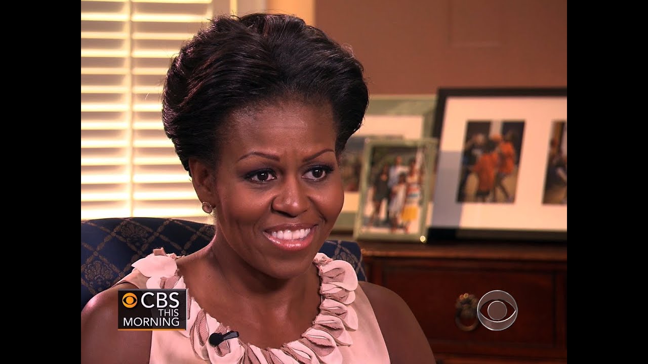 CBS Evening News with Scott Pelley - First Lady rebuts perceived image