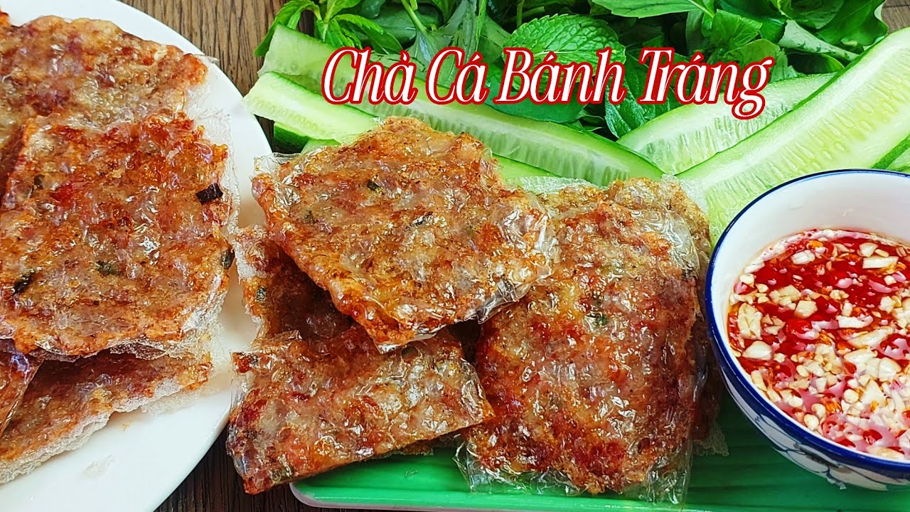 Chả Bánh Tráng,_Cách Làm Chả Cá Bánh Tráng Giòn Dai Siêu Ngon