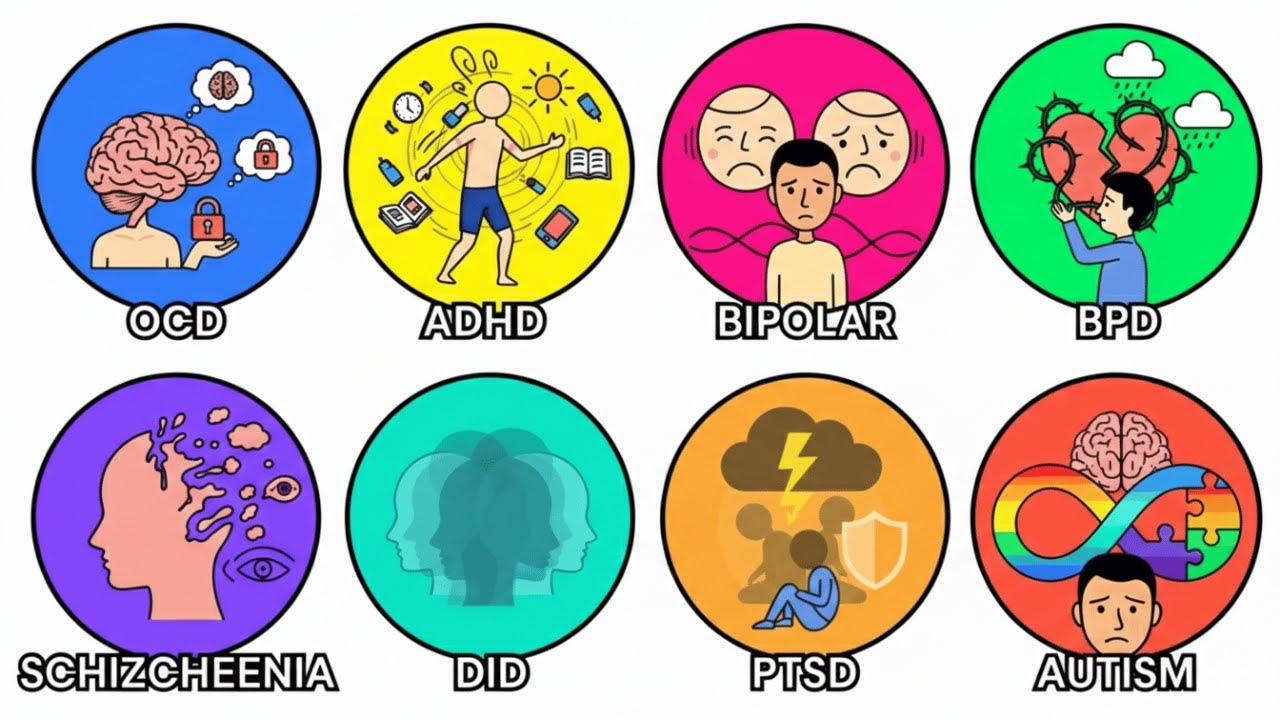 The Most Misunderstood Mental Disorders Explained In 22 Minutes