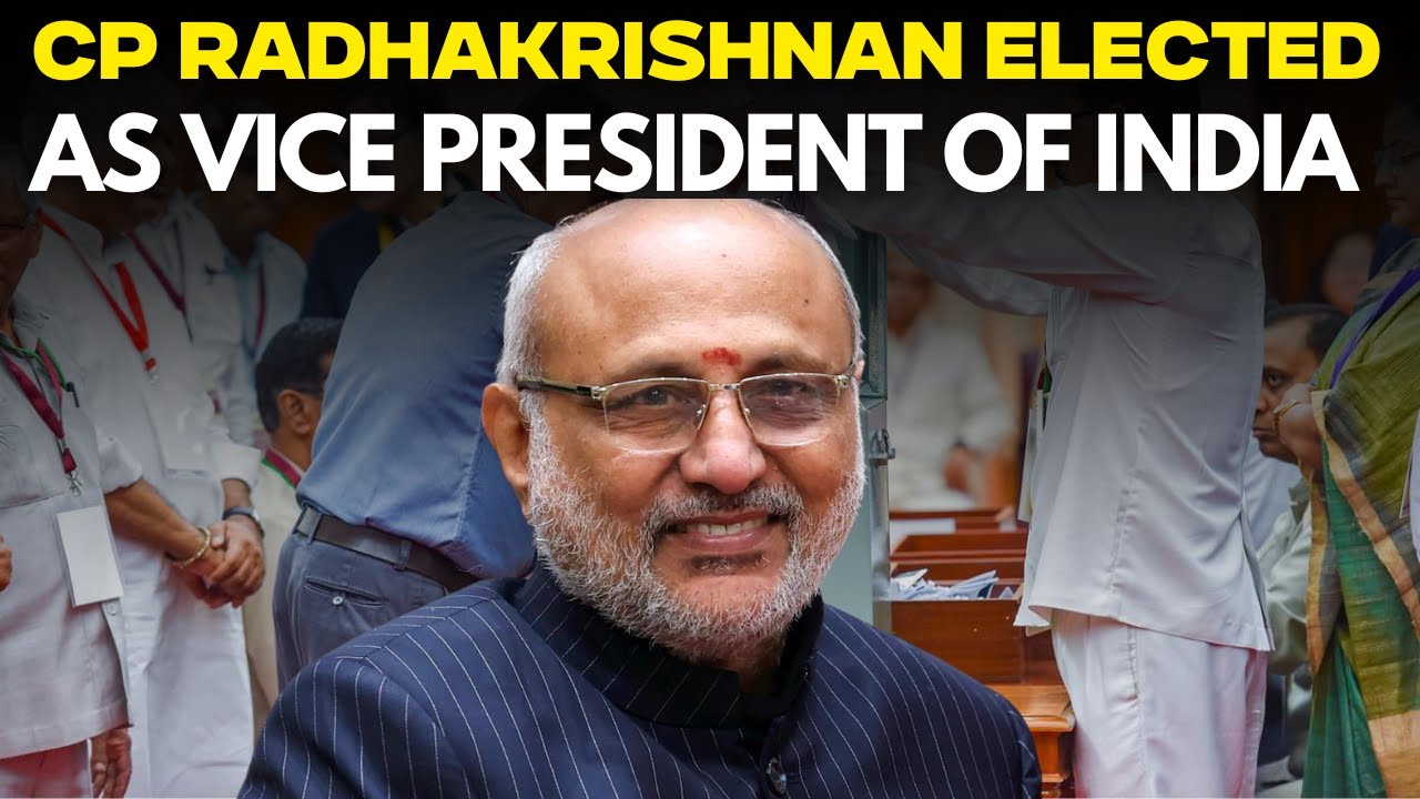 Vice President Election 2025 Live Updates: CP Radhakrishnan elected as India&rsquo;s 15th Vice President