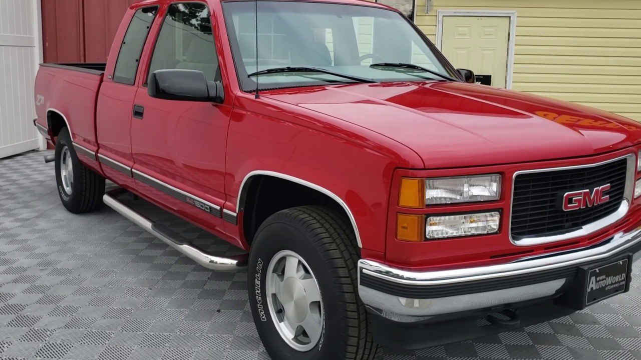 1998 GMC Sierra Red 4x4 Z71 scott sanders