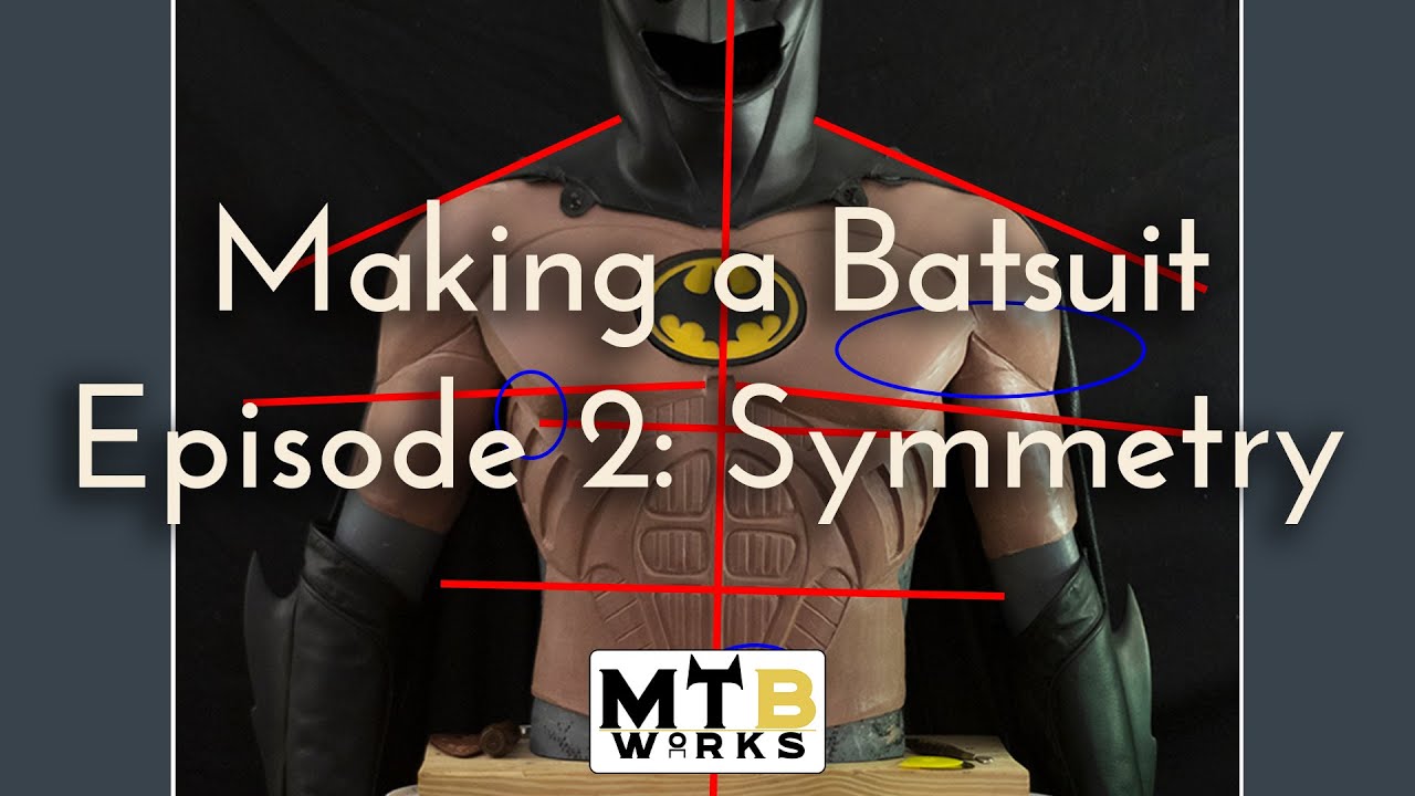 Making a Batsuit Episode2 Symmetry | Building a Batman Costume