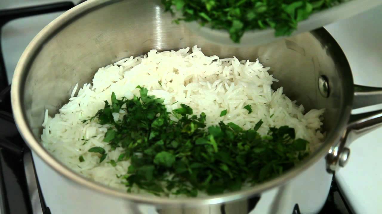 Sabzi Polo ba mahi fish recipe