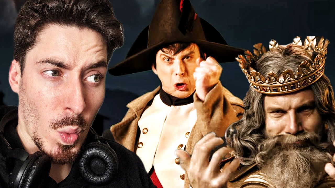 Napoleon vs Charlemagne. Epic Rap Battles Of History (REACTION)