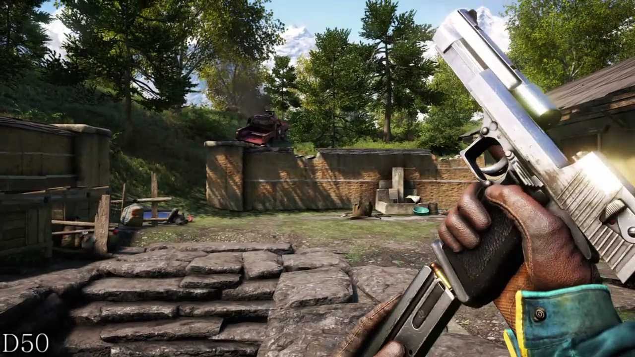 ファークライ4 全武器 射撃&リロード