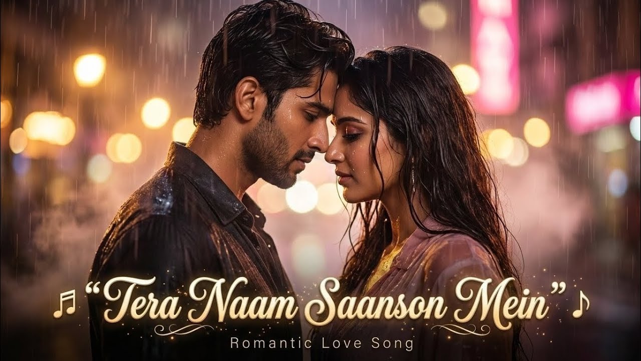 Tera Naam Saanson Mein | Romantic Love Song | Heart Touching Melody | DAG Production