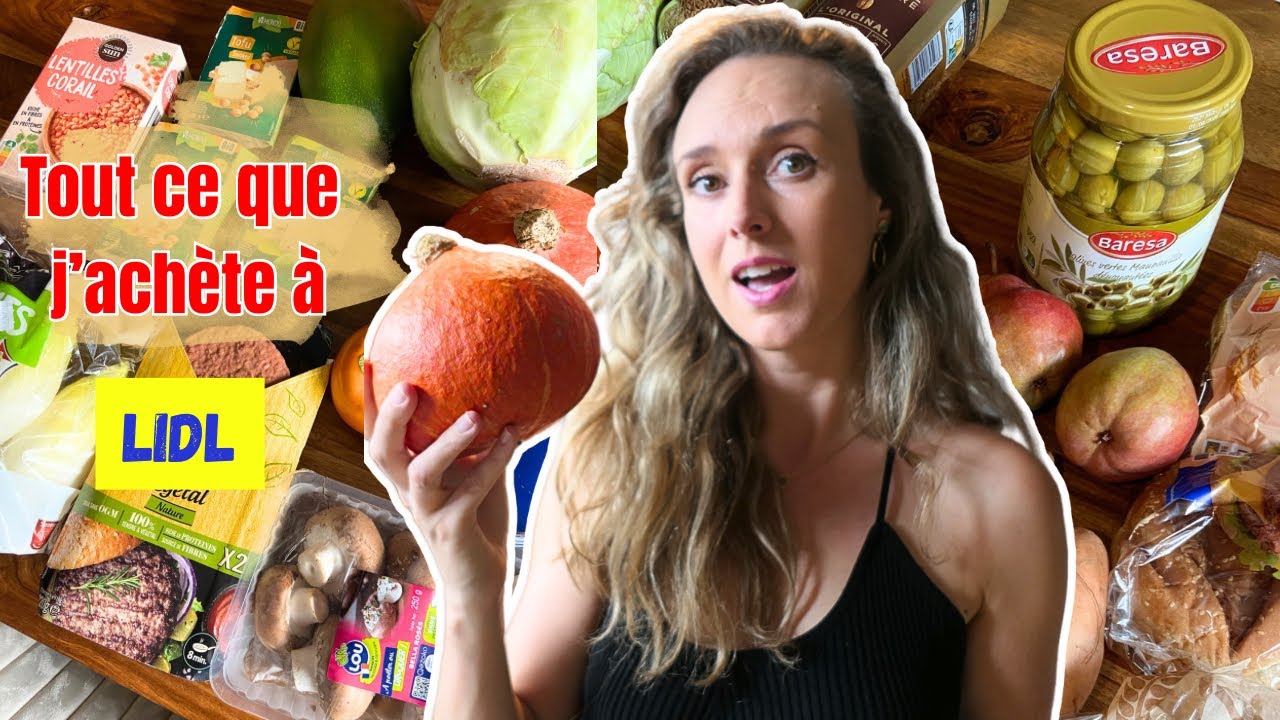 My low-budget shopping at LIDL (there were some great deals!)