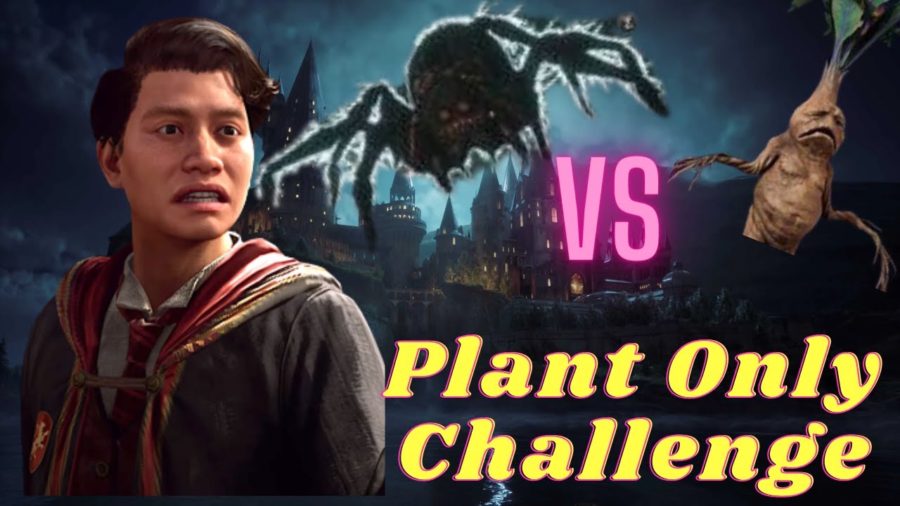 Plants Only Challenge in Hogwarts Legacy!