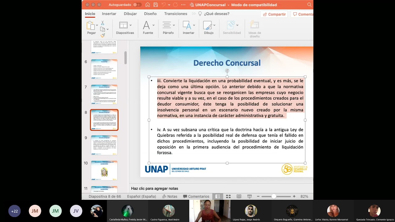 Procedimiento Concursal Chile. Fundamento objetivo de los procedimientos concursales. Derecho UNAP