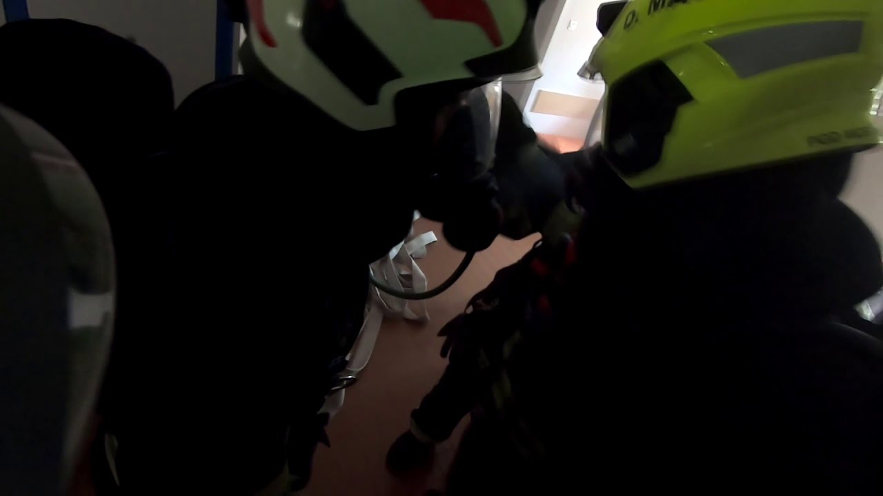 Gasilska vaja v Domu upokojencev Tolmin