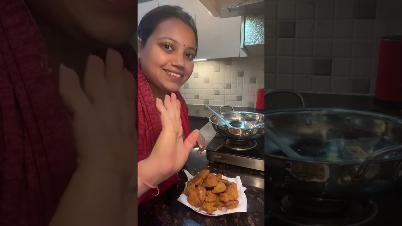 winter special Methi Palak ke pakode॥मेथी के पकौड़े ॥Recipe #live #cooking #viralvideo #recipe #yt