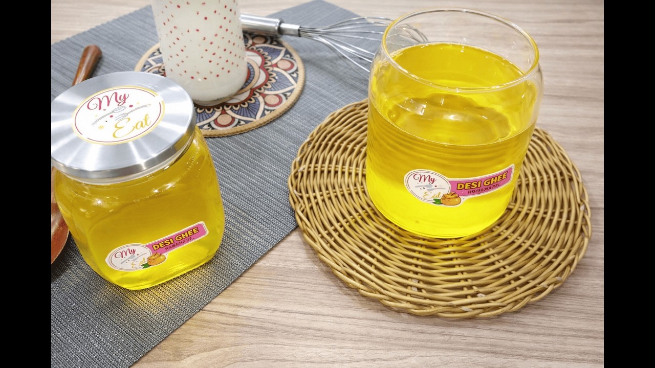Homemade Desi Ghee Recipe | Pure & Aromatic | My Eat