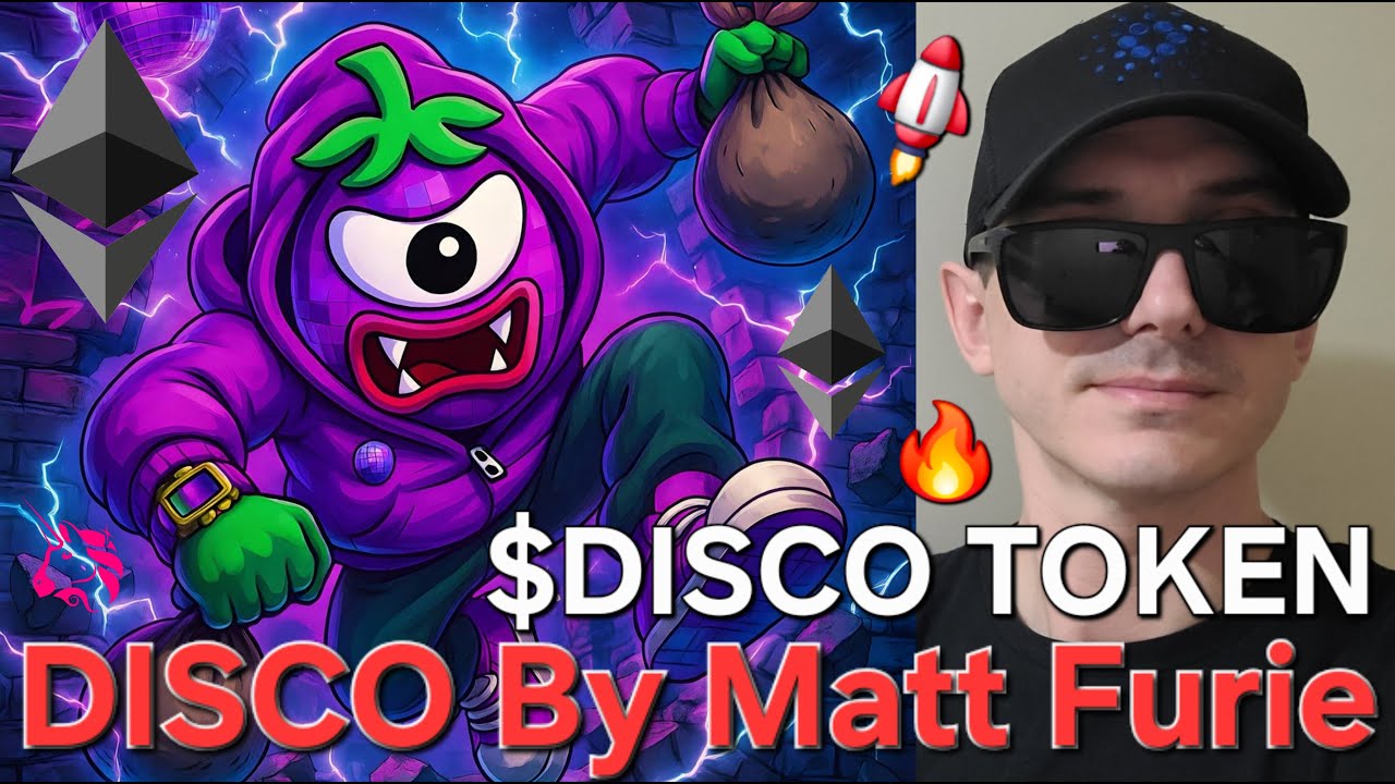 $DISCO - DISCO Мэтта Фьюри ТОКЕН КРИПТОМОНЕТА КАК КУПИТЬ ETH MEMECOIN ETHEREUM БЛОКЧЕЙН UNISWAP