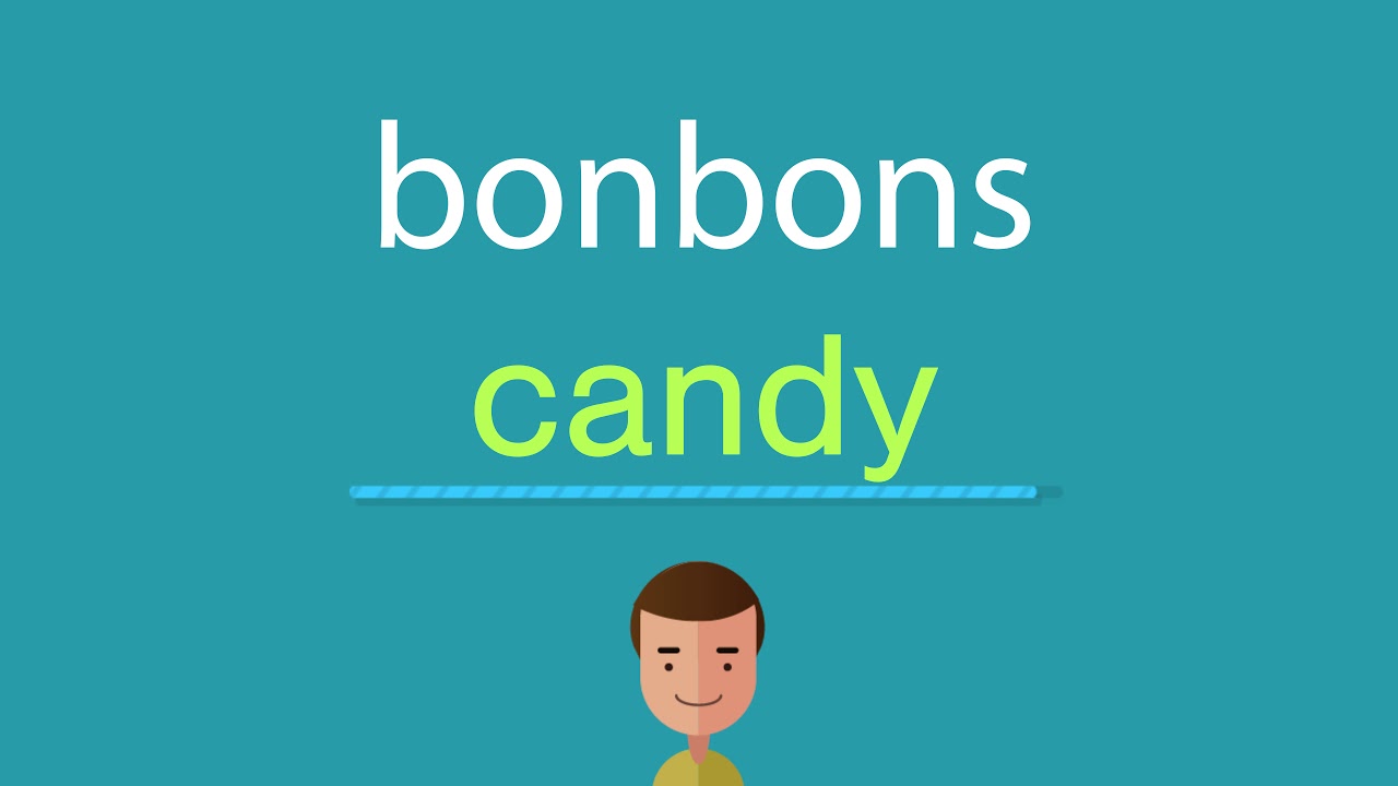 Comment dire bonbons en anglais
