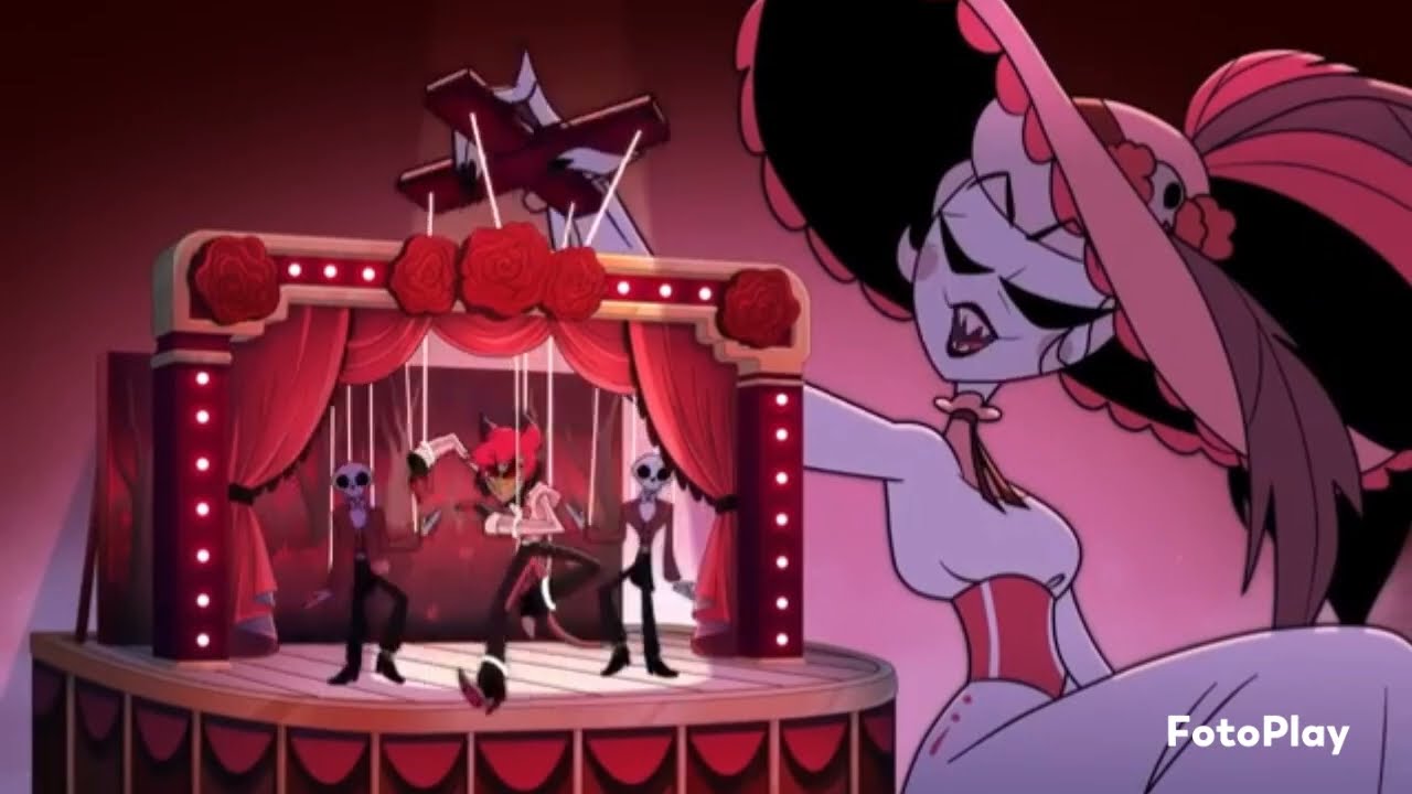 SÓ CONFIE EM MIM hazbin hotel rose e alastor 