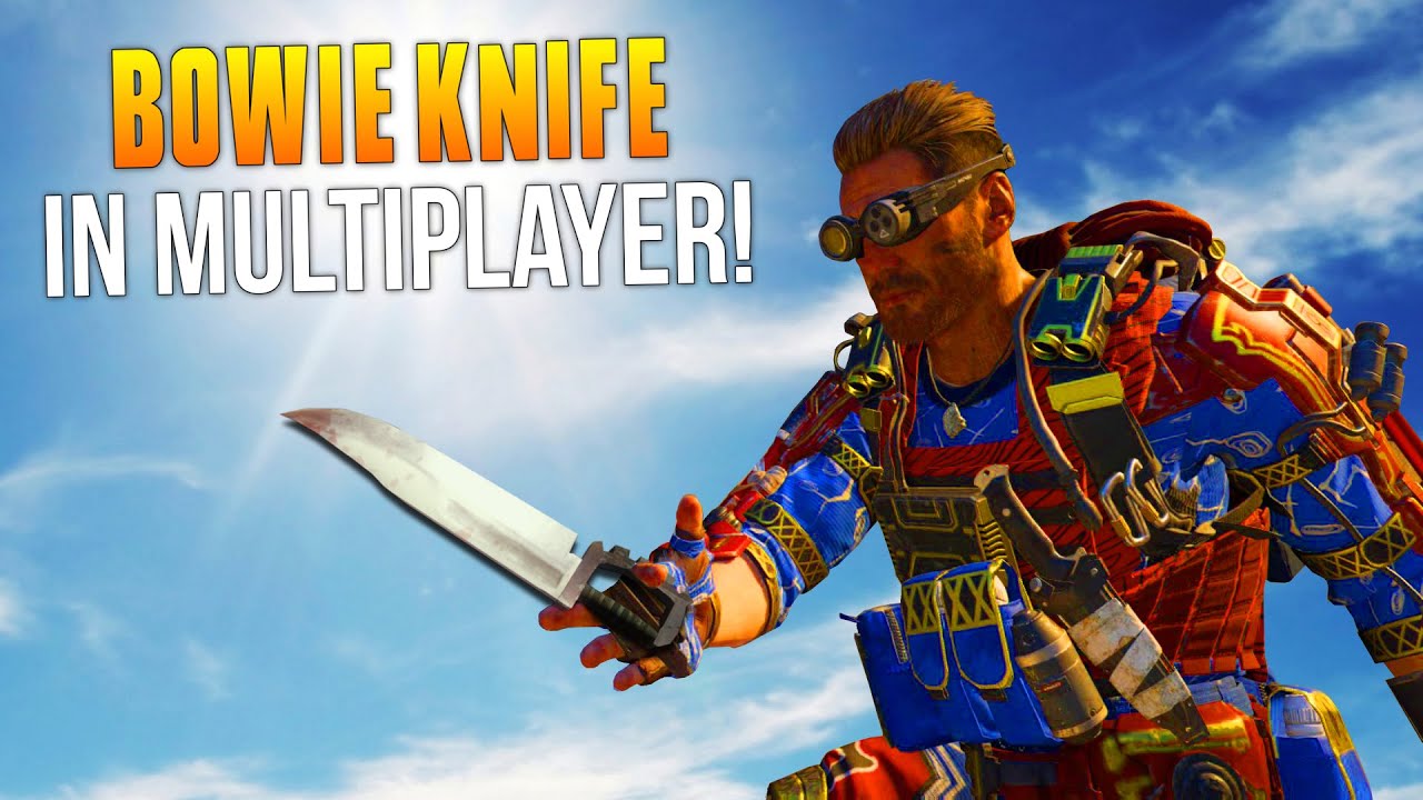 HE HAS THE BOWIE KNIFE IN MULTIPLAYER! (Black Ops 3 Funny Moments & Fails) - MatMicMar