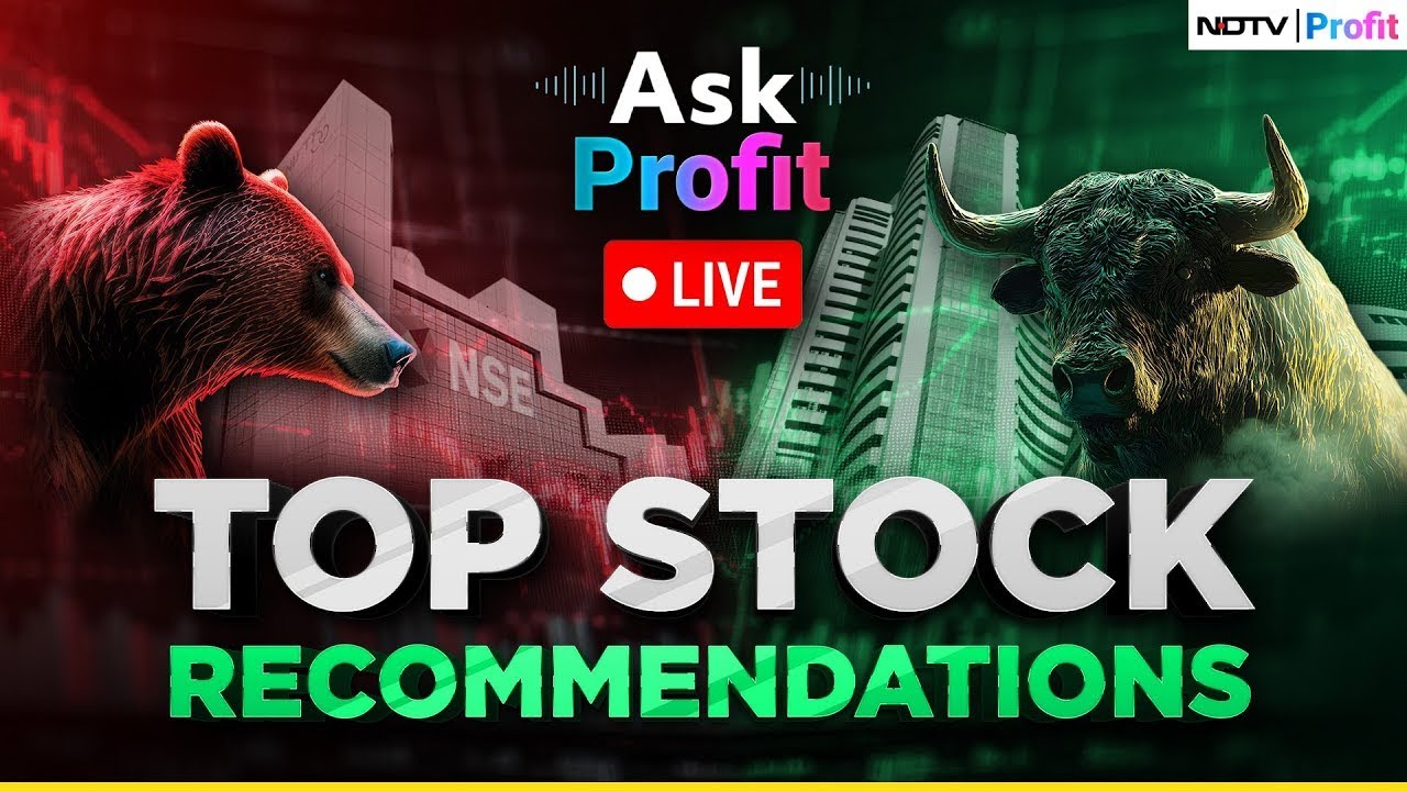 Share Bazaar LIVE | Top Stocks To Buy | NDTV Profit Ask Profit | Stock Market LIVE News