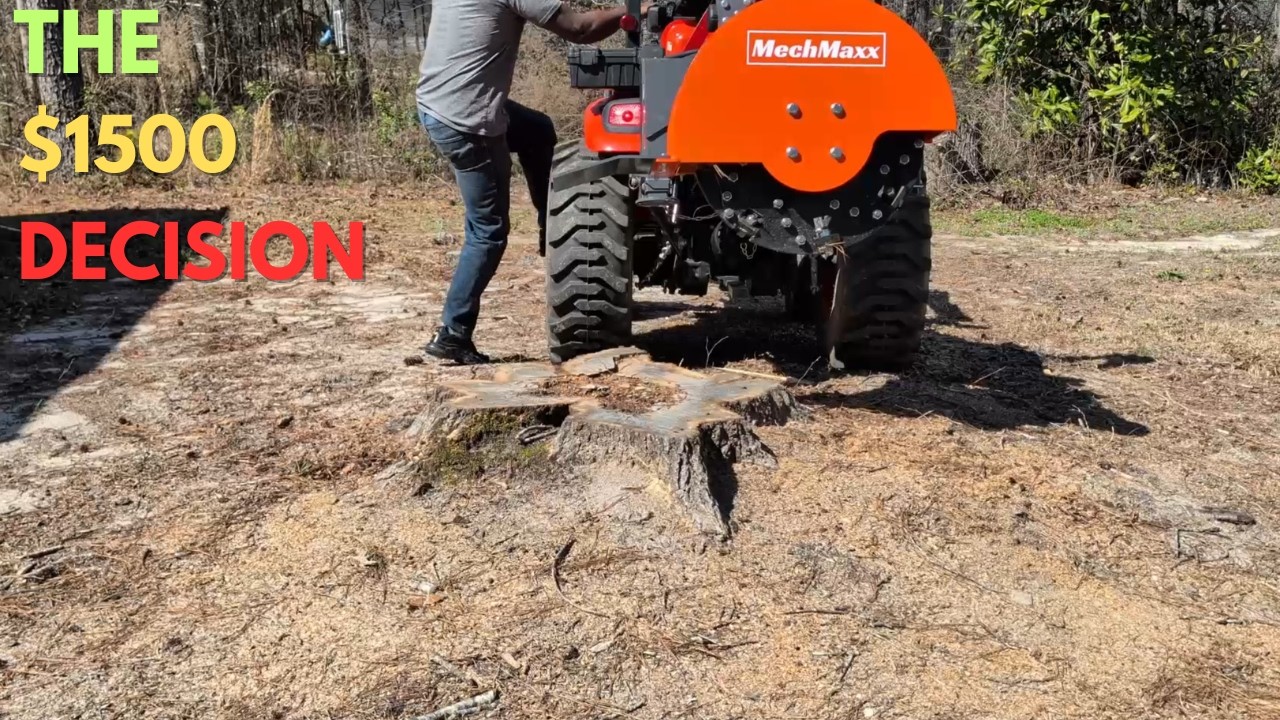 Stop Beating Up Your Tractor! Why I Chose a Grinder Over a Professional Crew