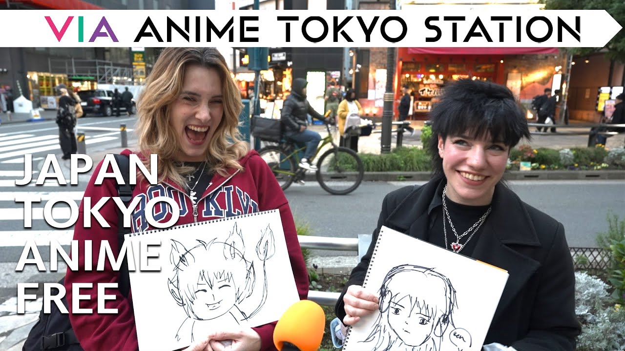 【街頭インタビュー】海外のアニメファンが描く、魅力のキャラクターは…