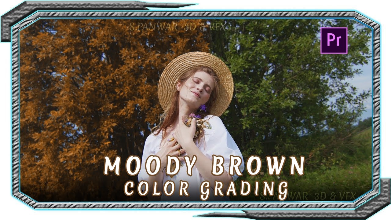 How to Create Cinematic Moody Brown Color grading/yellow color luckup in premiere pro