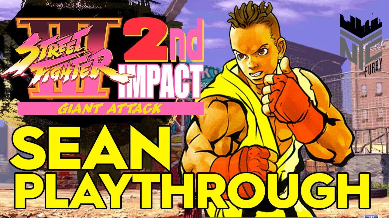 [Street Fighter III: 2nd Impact] SEAN Playthrough [4K/60fps] HD