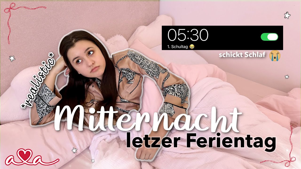 ich mach die nacht einfach durch :( abend routine vor back to school ౨ৎ Alles Ava