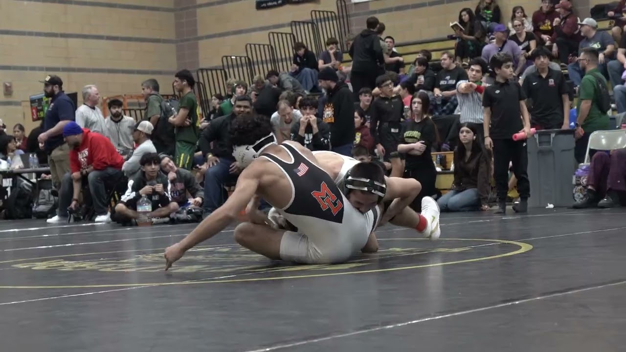 Finals King of the mat - Mehran Samimi (Mira loma hs) vs Brice Bearchum (Red Bluff hs)