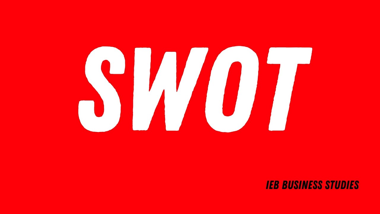 IEB Grade 11 & 12 Business Studies | Business Environments – SWOT  – Better@Business