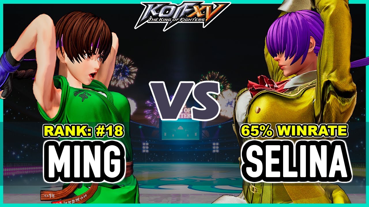 KOF XV 🔥 Ming (Terry/Yuri/Shermie) vs Selina (O.Shermie/Mai/Athena) 🔥 Steam