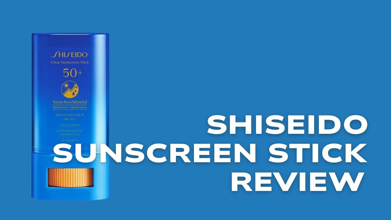 Shiseido Clear Sunscreen Stick SPF 50+ Review & Demo | Asian Beauty 