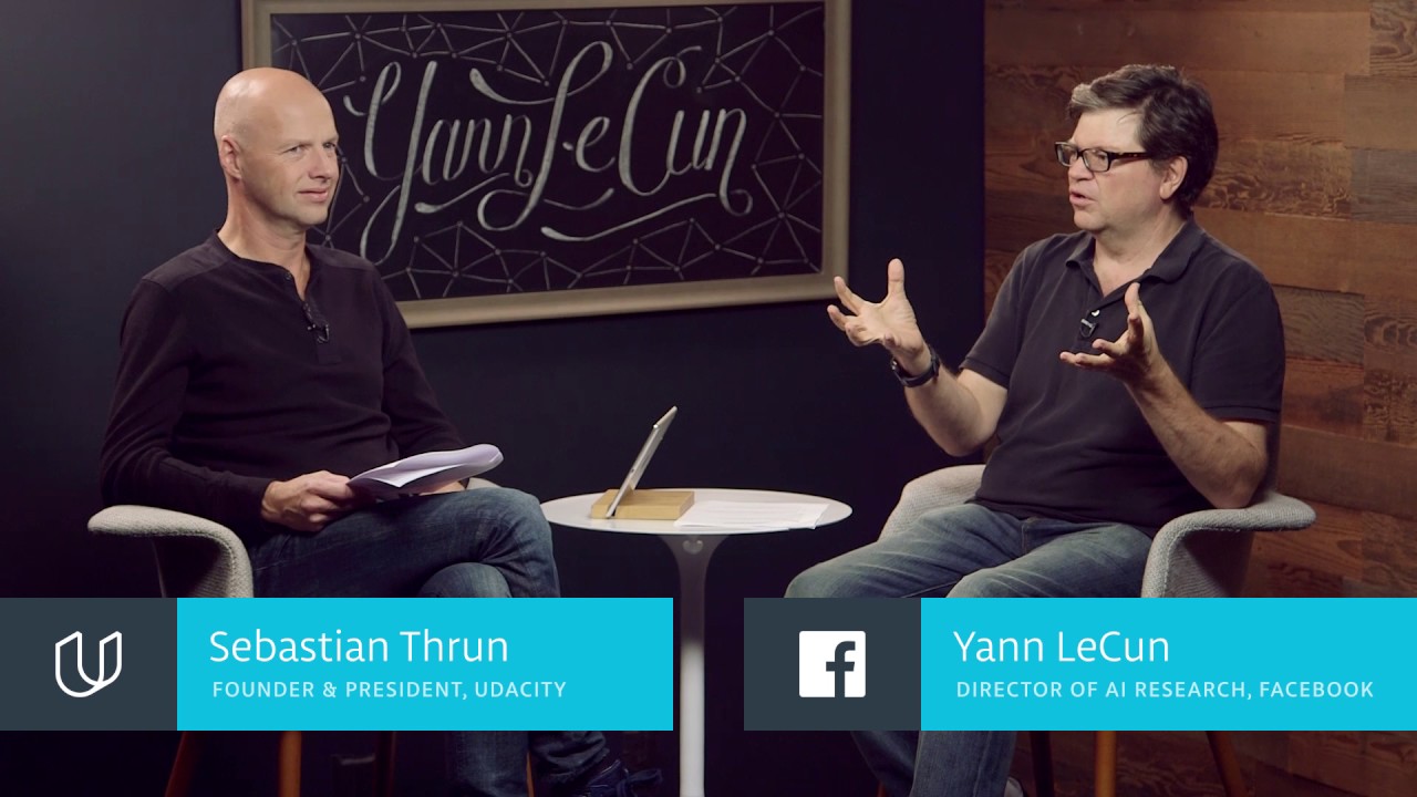 Udacity Talks Episode 7: Yann LeCun | Director of AI Research, Facebook