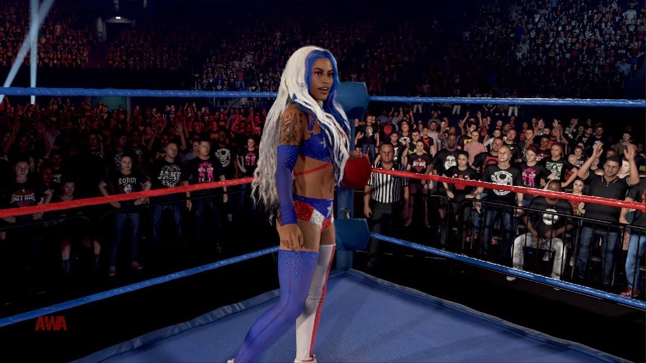 WWC AWA Zelina Vega vs Gail Kim