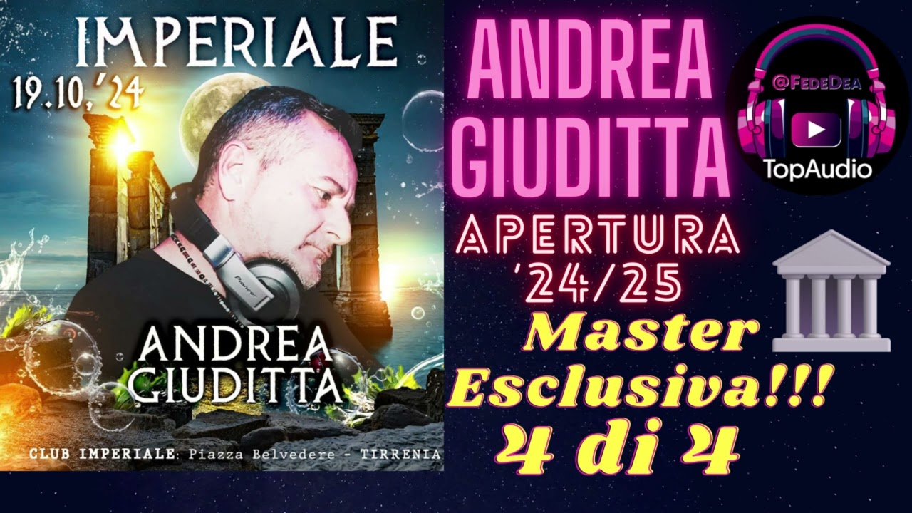 IMPERIALE Giuditta (4di4) Apertura 19/10/24 [Master Tape esclusiva!]