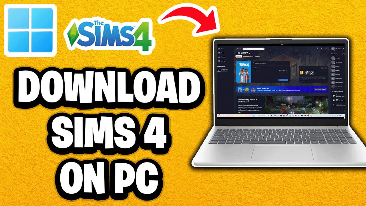 How To Download Sims 4 On Laptop or PC - Fastest Guide