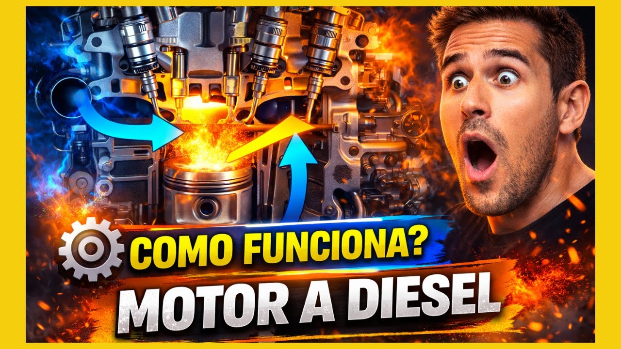 Entenda Como Funciona um Motor a Diesel 🚛💥 O Segredo Revelado!