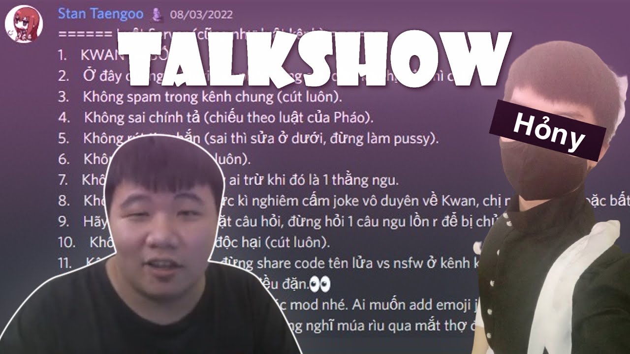 Talkshow: Điều Luật Ban, Editur hỏny storytime, Viewers