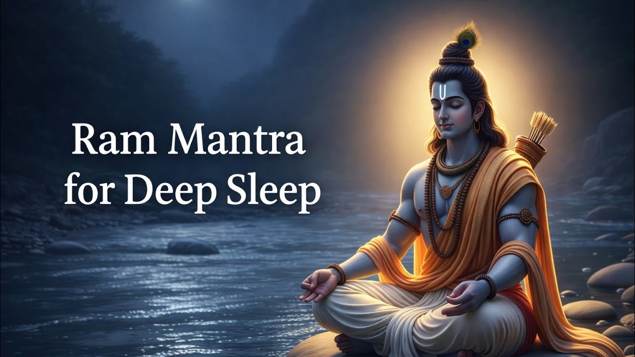 Ram Mantra for Deep Sleep 🌙 | Om Ram Ramaya Namah (25 Minutes).