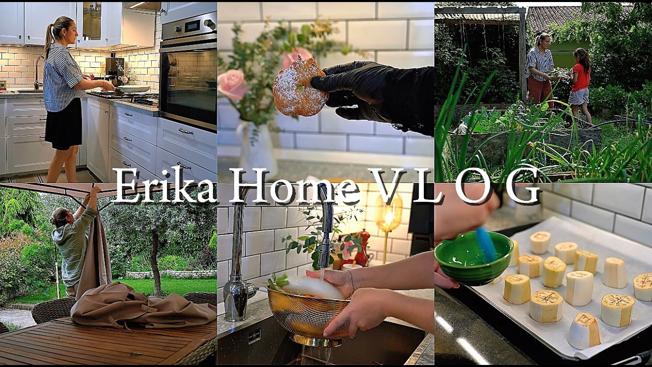 VLOG ITALIA | Первая коллекция, Яблочные оладьи, Запеченные баклажаны. Домохозяйка с любовью