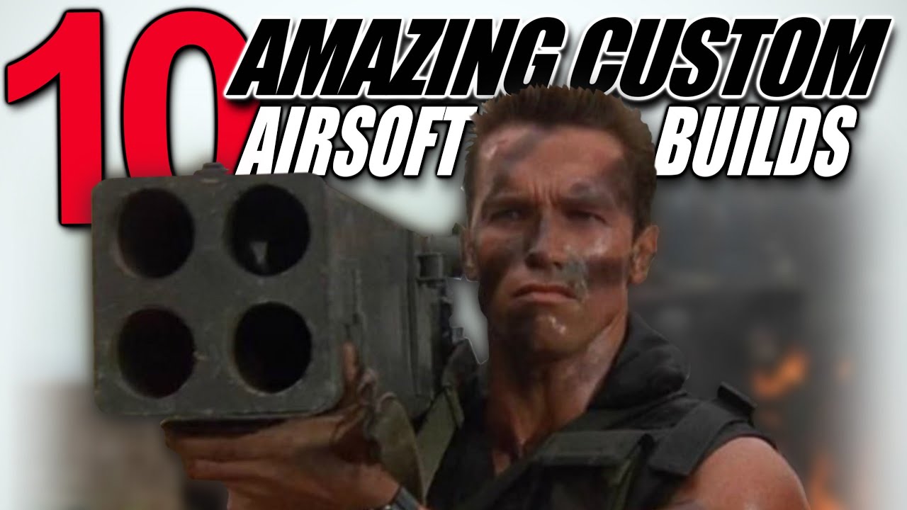 10 Amazing Custom Airsoft Builds - China Lakes, A Halo Magnum, and An XM191