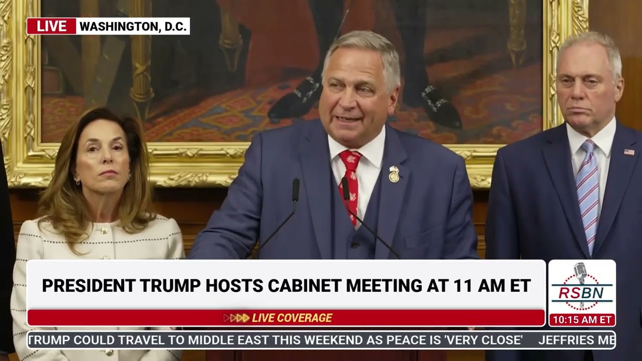 WATCH: Speaker Mike Johnson & GOP Leadership Hold a Press Conference for the Shutdown - 10/9/25