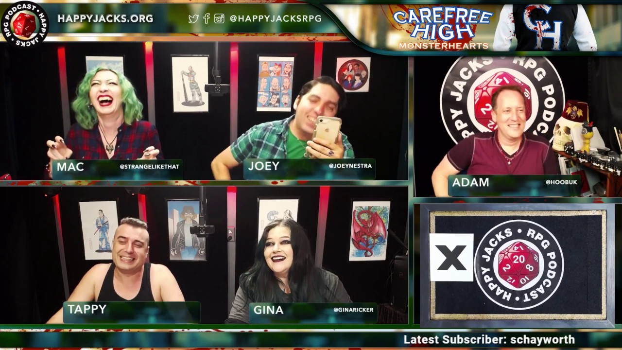 Carefree High: Monsterhearts 2 Session #04 #pbta #rpg #ttrpg #hjrpg #teenage #monsters