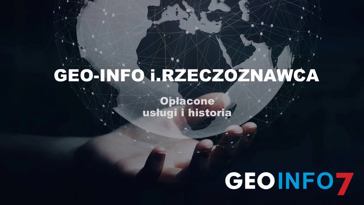 GEO INFO i Rzeczoznawca   Opłacone usługi i historia