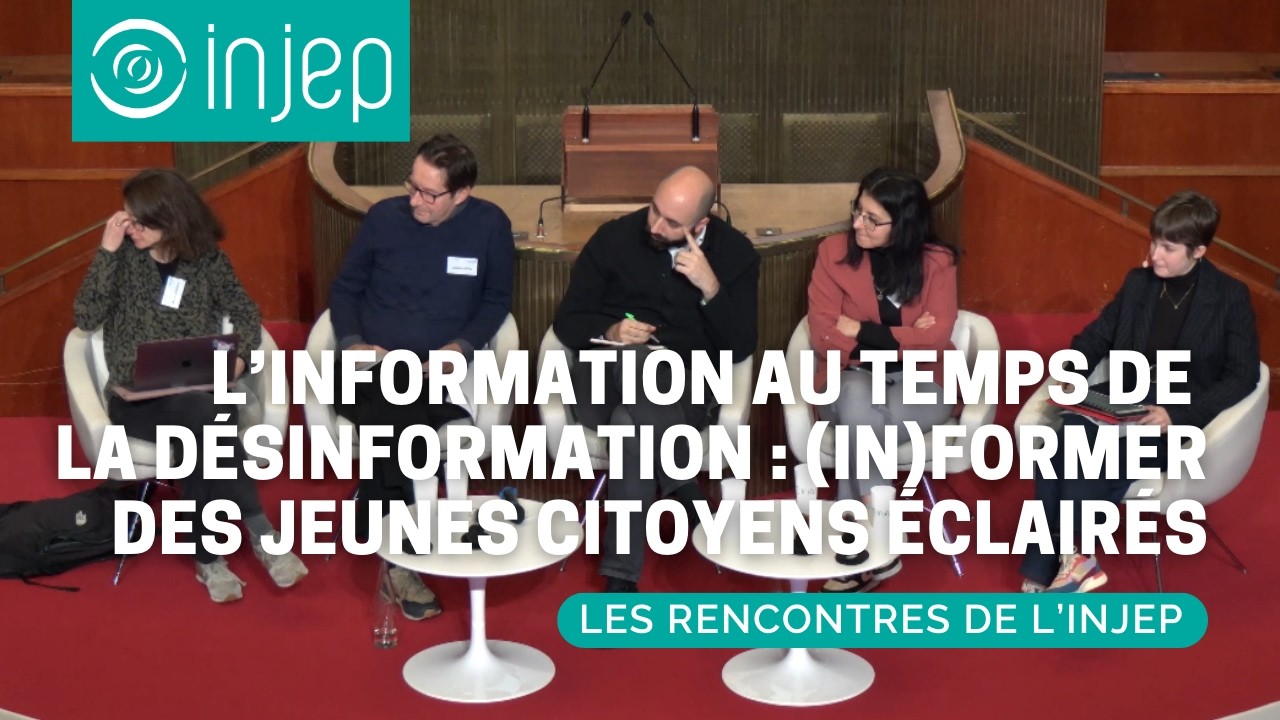 Table ronde - L’information au temps de la désinformation : (in)former des jeunes citoyens éclairés
