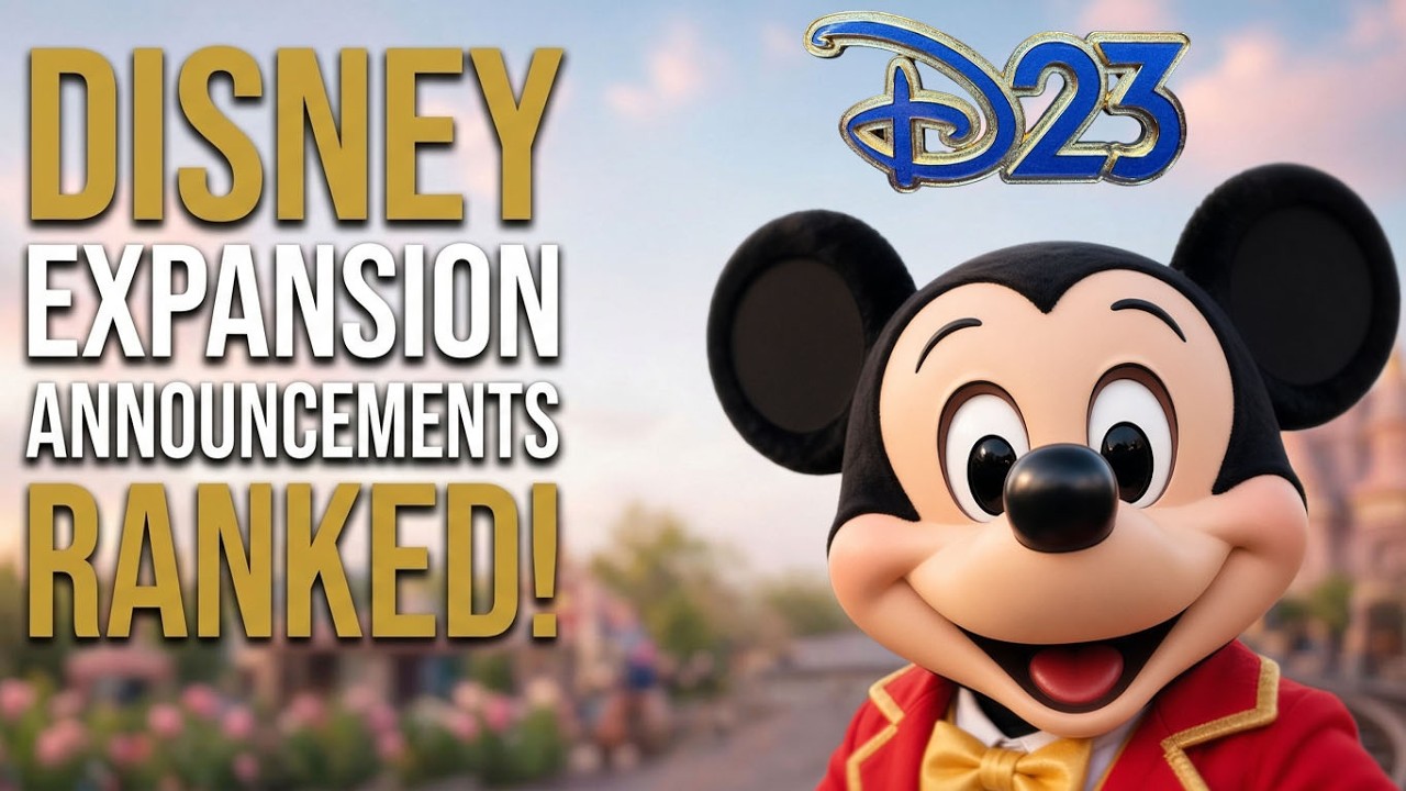 D23 Announcements RANKED! What Disney Parks Announcements Matter and What Was FLUFF?