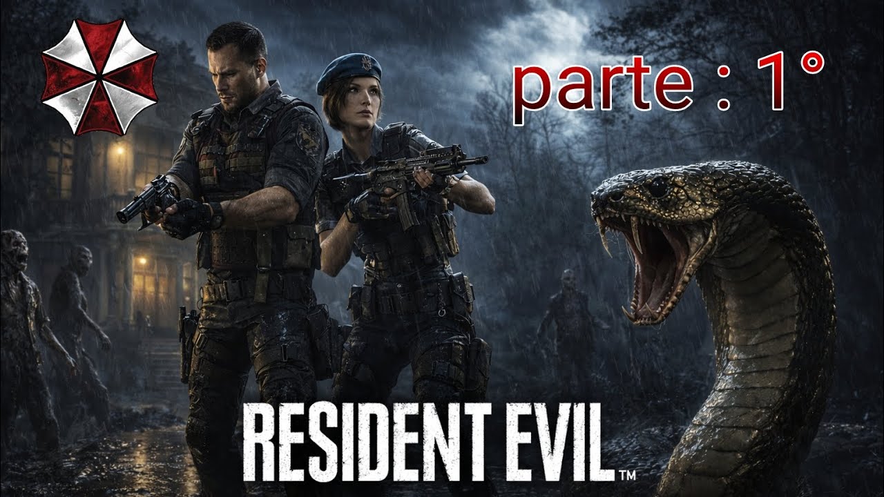 Resident Evil 1 (PS1) dublado PT-BR (Detonado+link) parte 1