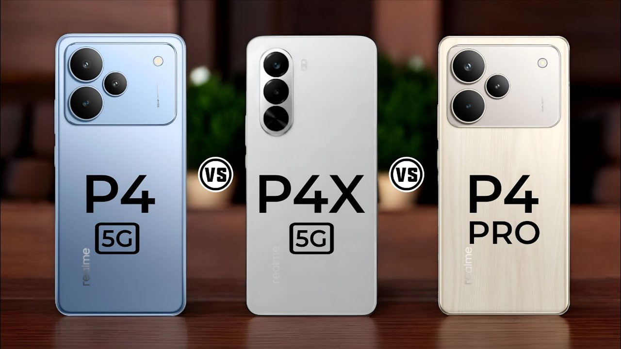 Realme P4 5G Vs Realme P4X 5G Vs Realme P4 Pro 5G   #Trakontech 