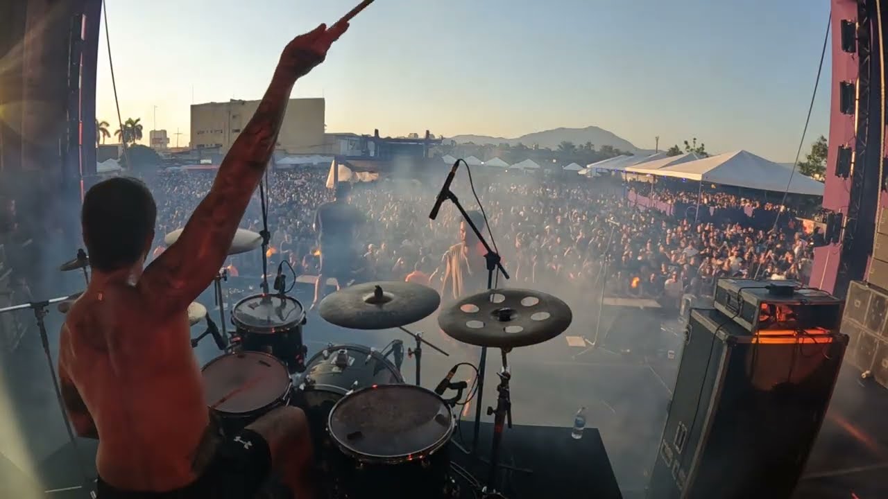 DARVIN @ NOVA IGUAÇU ROCK FESTIVAL  -  05/10/25  - DRUMCAM