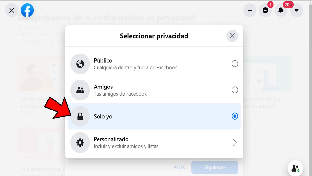 Cómo Poner PRIVADO mí Facebook Por Completo 🔒