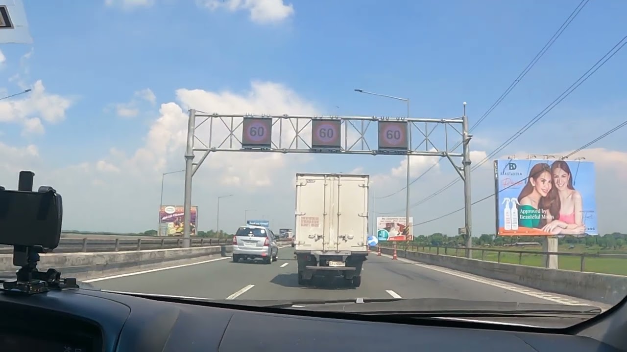 NLEX drive from san fernando, pampanga